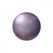 Les perles par Puca® Cabochon 14mm Violet pearl 02010/11022